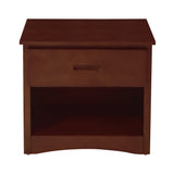 Rowe Dark Cherry Nightstand by Homelegance at Eve Furniture