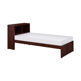 Rowe Dark Cherry Twin Bookcase Bed by Homelegance at Eve Furniture