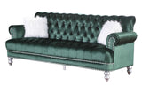 Royal Green Sofa & Loveseat by New Era Innovations at Eve Furniture