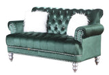 Royal Green Sofa & Loveseat by New Era Innovations at Eve Furniture