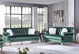 Royal Green Sofa & Loveseat by New Era Innovations at Eve Furniture