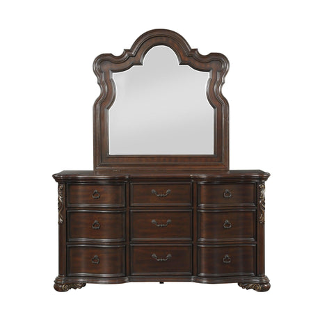 Royal Highlands Rich Cherry Mirror (Mirror Only) by Homelegance at Eve Furniture