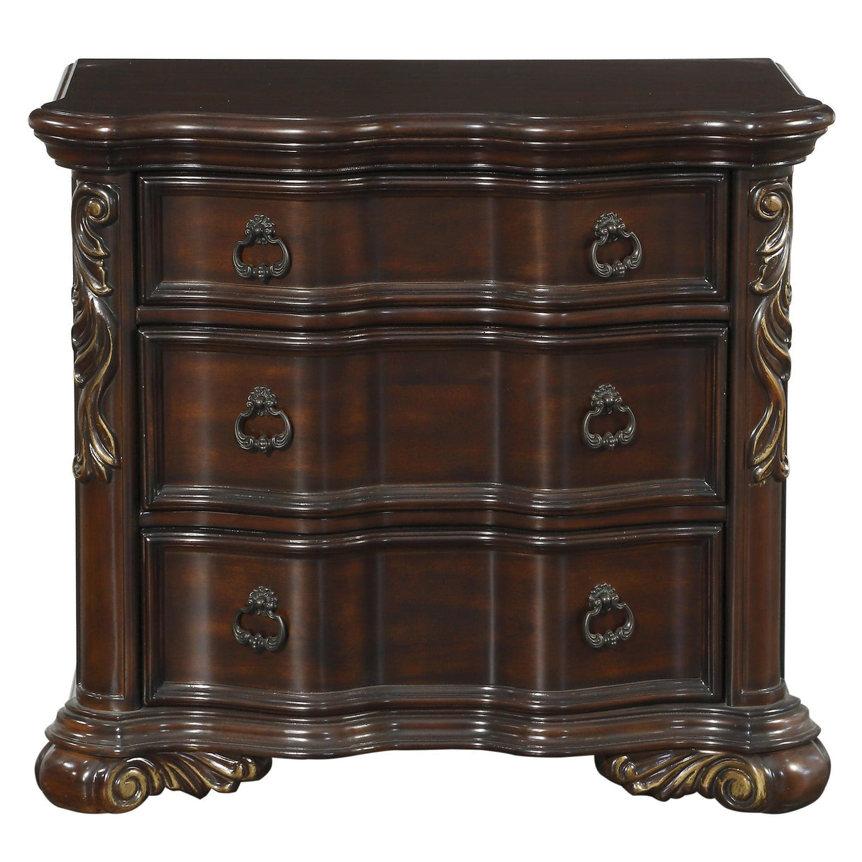 Royal Highlands Rich Cherry Nightstand by Homelegance at Eve Furniture