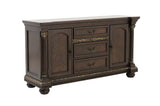 Russian Hill Warm Cherry Buffet by Homelegance at Eve Furniture