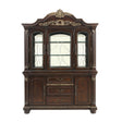 Russian Hill Warm Cherry Buffet & Hutch by Homelegance at Eve Furniture