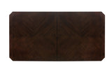 Russian Hill Warm Cherry Extendable Dining Table by Homelegance at Eve Furniture