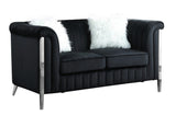 S8288 Fara (Black/Gold) Living Room Set - Eve Furniture