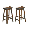 Saddleback Warm Cherry Pub Height Stool, RTA, Set of 2 by Homelegance at Eve Furniture
