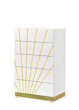 Safa Led White Platform Bedroom Set by New Era Innovations at Eve Furniture