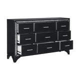 Salon Black Dresser by Homelegance at Eve Furniture
