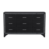 Salon Black Dresser by Homelegance at Eve Furniture
