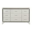 Salon White Dresser by Homelegance at Eve Furniture