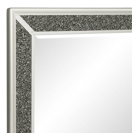 Salon White Mirror (Mirror Only) by Homelegance at Eve Furniture