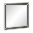 Salon White Mirror (Mirror Only) by Homelegance at Eve Furniture