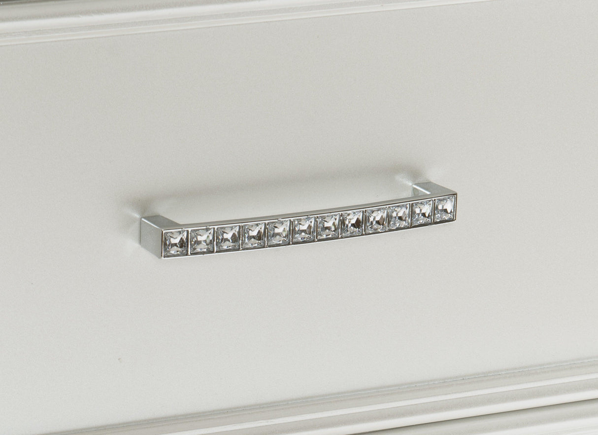 Salon White Nightstand by Homelegance at Eve Furniture