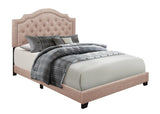 Sandy Beige King Upholstered Bed by Homelegance at Eve Furniture