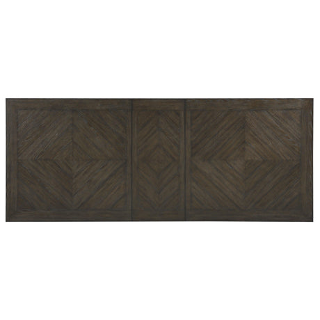 Sarasota Driftwood Brown Extendable Dining Table by Homelegance at Eve Furniture