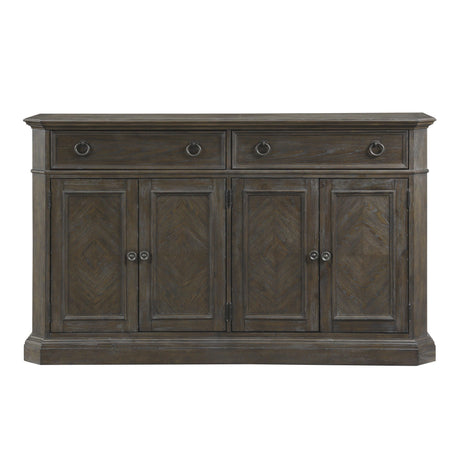 Sarasota Driftwood Brown Server by Homelegance at Eve Furniture