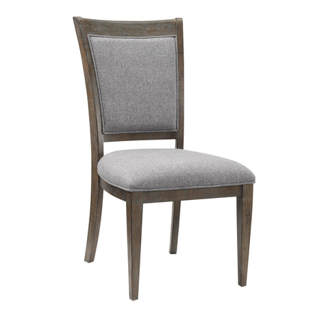 Sarasota Driftwood Brown Side Chair, Set of 2 by Homelegance at Eve Furniture