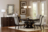 Savion Espresso Round/Oval Extendable Dining Table by Homelegance at Eve Furniture