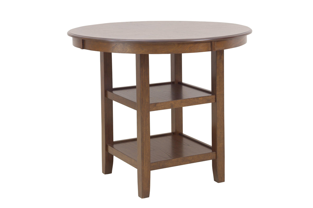 Savor Brown 5-Piece Counter Height Set by Homelegance at Eve Furniture