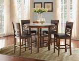 Savor Brown 5-Piece Counter Height Set by Homelegance at Eve Furniture