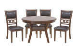 Savor Brown 5-Piece Dining Set by Homelegance at Eve Furniture