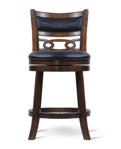 Savor Brown Swivel Counter Chair, Set of 2 by Homelegance at Eve Furniture