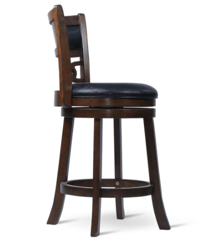 Savor Brown Swivel Counter Chair, Set of 2 by Homelegance at Eve Furniture