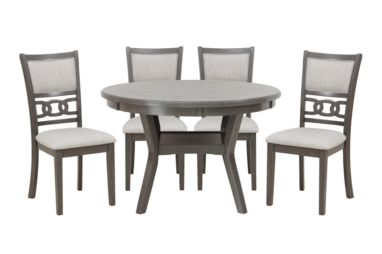 Savor Gray 5-Piece Dining Set by Homelegance at Eve Furniture