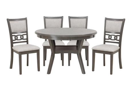 Savor Gray 5-Piece Dining Set by Homelegance at Eve Furniture