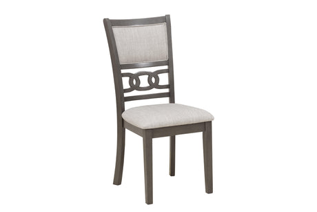 Savor Gray 5-Piece Dining Set by Homelegance at Eve Furniture