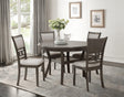 Savor Gray 5-Piece Dining Set by Homelegance at Eve Furniture