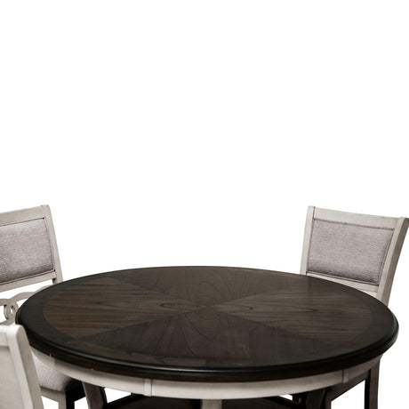 Savor White 5-Piece Dining Set by Homelegance at Eve Furniture