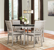 Savor White 5-Piece Dining Set by Homelegance at Eve Furniture