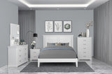 Seabright White Nightstand by Homelegance at Eve Furniture
