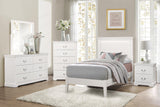 Seabright White Nightstand by Homelegance at Eve Furniture