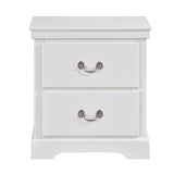 Seabright White Nightstand by Homelegance at Eve Furniture