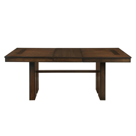 Sedley Walnut Extendable Dining Table by Homelegance at Eve Furniture