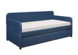 Fatimah Blue Daybed with Trundle