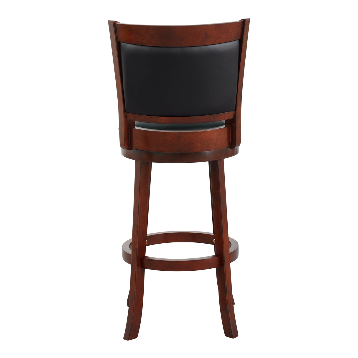 Shapel Dark Cherry Swivel Pub Height Chair by Homelegance at Eve Furniture