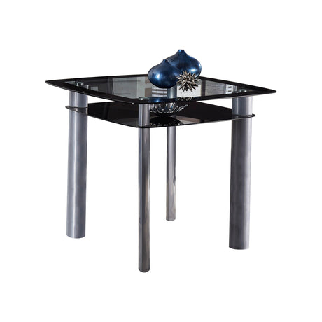 Sona Black/Silver Counter Height Set by Homelegance at Eve Furniture