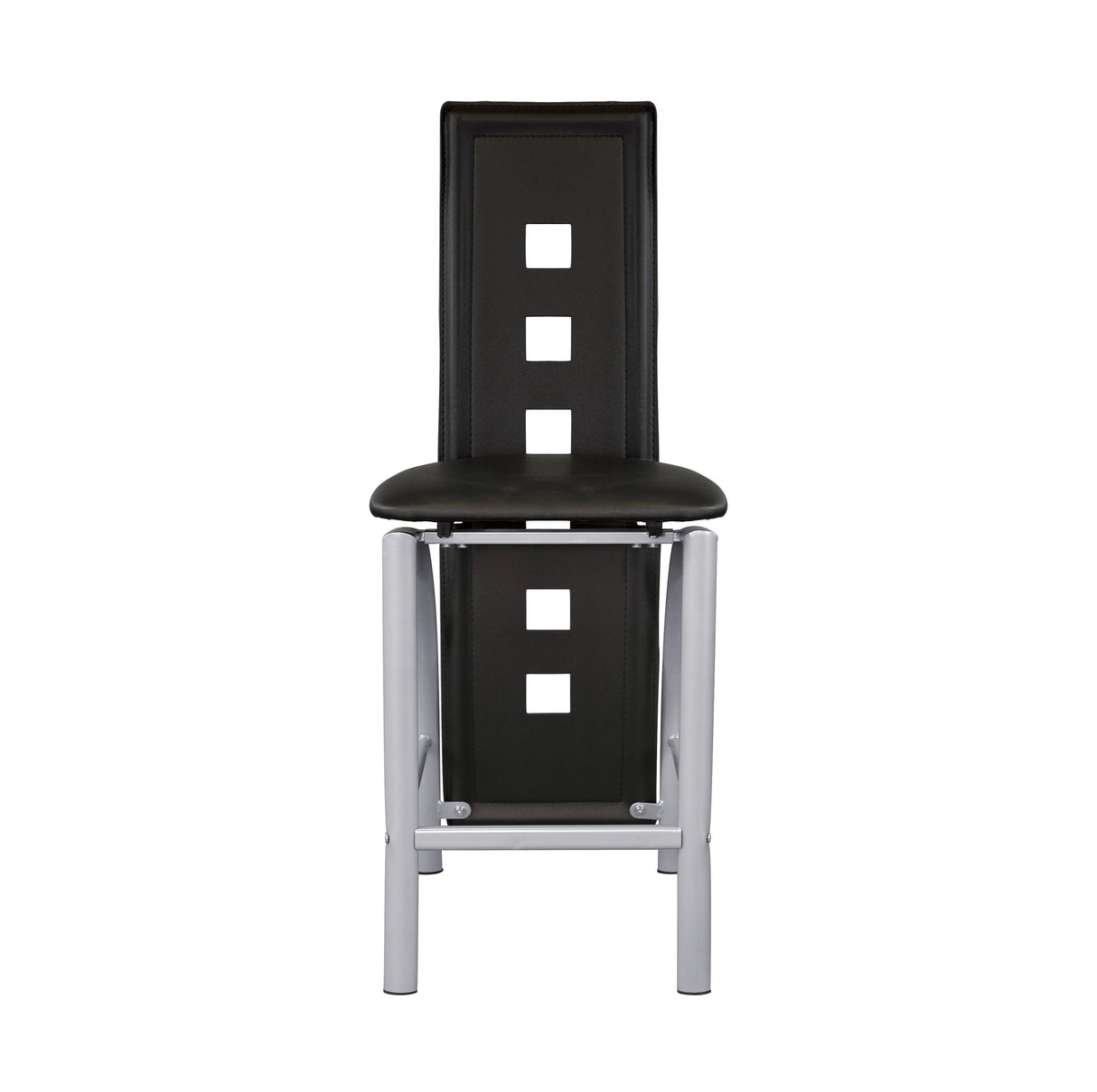 Sona Black/Silver Counter Height Set by Homelegance at Eve Furniture