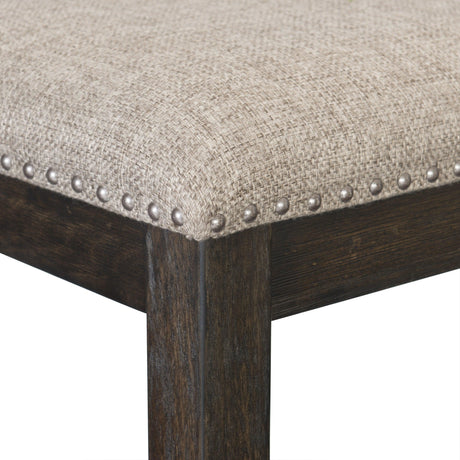 Southlake Wire Brushed Rustic Brown Bench by Homelegance at Eve Furniture
