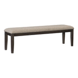 Southlake Wire Brushed Rustic Brown Bench by Homelegance at Eve Furniture