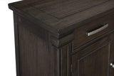 Southlake Wire Brushed Rustic Brown Server by Homelegance at Eve Furniture