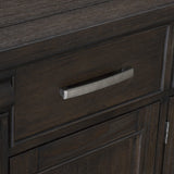 Southlake Wire Brushed Rustic Brown Server by Homelegance at Eve Furniture