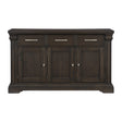 Southlake Wire Brushed Rustic Brown Server by Homelegance at Eve Furniture