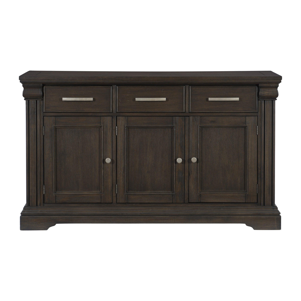 Southlake Wire Brushed Rustic Brown Server by Homelegance at Eve Furniture
