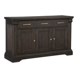 Southlake Wire Brushed Rustic Brown Server by Homelegance at Eve Furniture